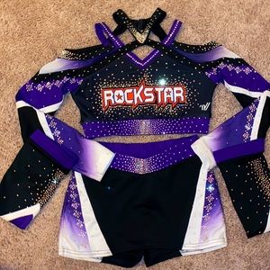 💢SOLD💢 ROCKSTAR CHEER UNIFORM